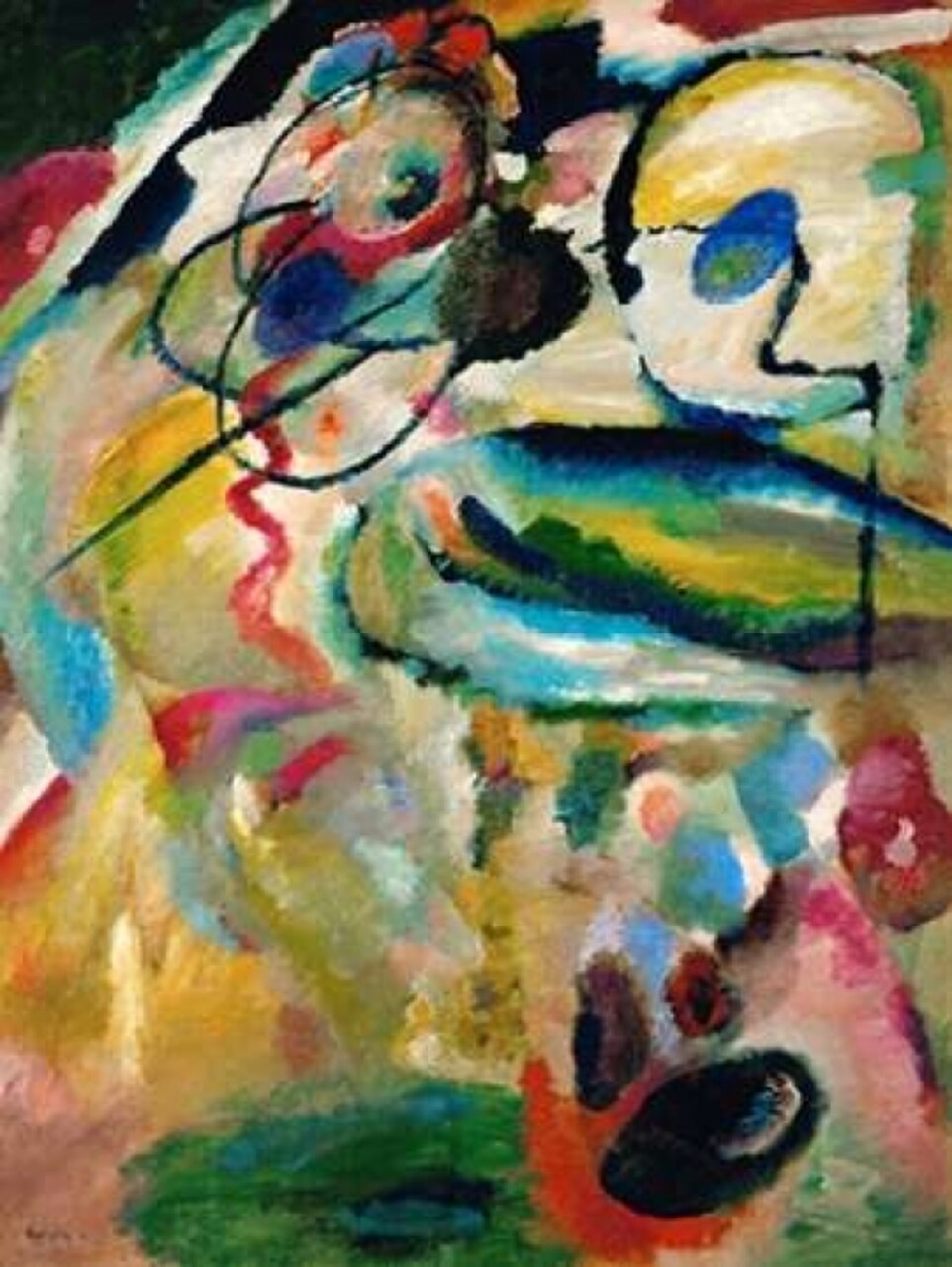 Composition Poster Print by Wassily Kandinsky - Item # VARPDX3WK2999